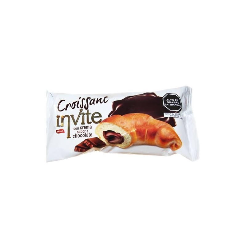 Invite Croissant chocolat