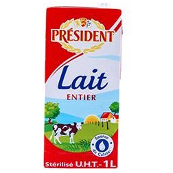 LAIT PRESIDENT UHT