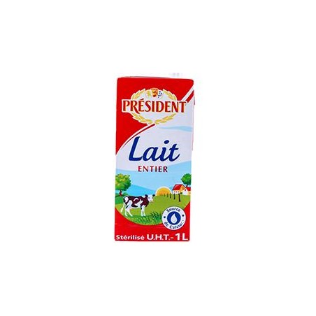 LAIT PRESIDENT UHT